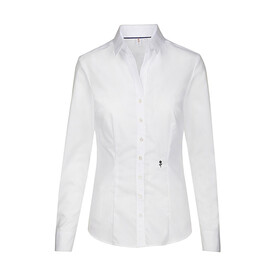 Seidensticker Seidensticker Slim Fit 1/1 Kent Women, White, 44 bedrucken, Art.-Nr. 706200006