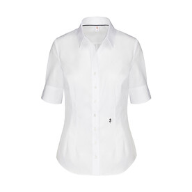 Seidensticker Seidensticker Slim Fit 1/2 Kent Women, White, 38 bedrucken, Art.-Nr. 707200003