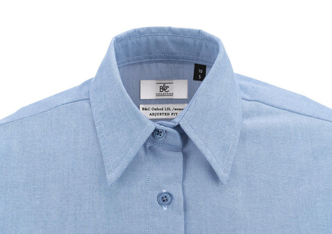 B & C Oxford SSL/women Shirt, White, XS bedrucken, Art.-Nr. 711420002 B & C Oxford SSL/women Shirt, White, XS bedrucken, Art.-Nr. 711420002
