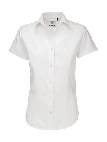 B & C Sharp SSL/women Twill Shirt, White, 3XL bedrucken, Art.-Nr. 719420008 B & C Sharp SSL/women Twill Shirt, White, 3XL bedrucken, Art.-Nr. 719420008