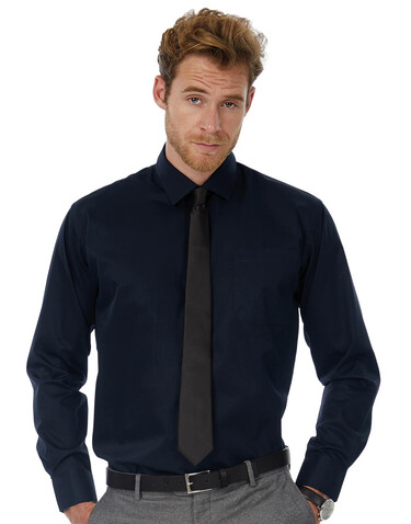 B & C Sharp LSL/men Twill Shirt, White, 3XL bedrucken, Art.-Nr. 728420008 B & C Sharp LSL/men Twill Shirt, White, 3XL bedrucken, Art.-Nr. 728420008