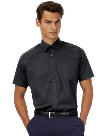 B & C Sharp SSL/men Twill Shirt, White, S bedrucken, Art.-Nr. 729420003 B & C Sharp SSL/men Twill Shirt, White, S bedrucken, Art.-Nr. 729420003