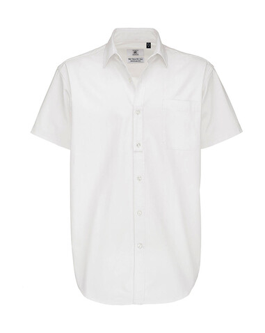 B & C Sharp SSL/men Twill Shirt, White, S bedrucken, Art.-Nr. 729420003 B & C Sharp SSL/men Twill Shirt, White, S bedrucken, Art.-Nr. 729420003