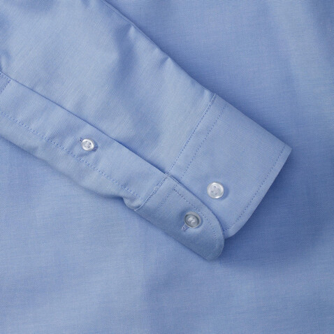 Russell Europe Oxford Shirt LS, White, S bedrucken, Art.-Nr. 732000001 Russell Europe Oxford Shirt LS, White, S bedrucken, Art.-Nr. 732000001