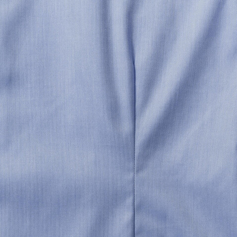 Russell Europe Ladies` LS Herringbone Shirt, Light Blue, 2XL (44) bedrucken, Art.-Nr. 769003217