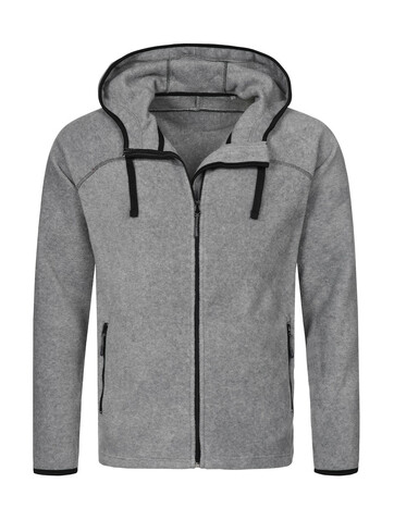 Stedman Power Fleece Jacket, Grey Heather, S bedrucken, Art.-Nr. 818051233