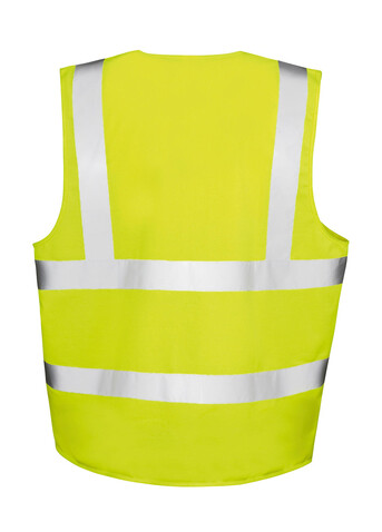 Result Zip I.D Safety Tabard, Fluorescent Orange, S/M bedrucken, Art.-Nr. 854334054