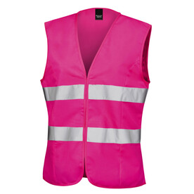 Result Women`s Hi-Vis Tabard, Fluorescent Pink, 2XS (6) bedrucken, Art.-Nr. 856334241
