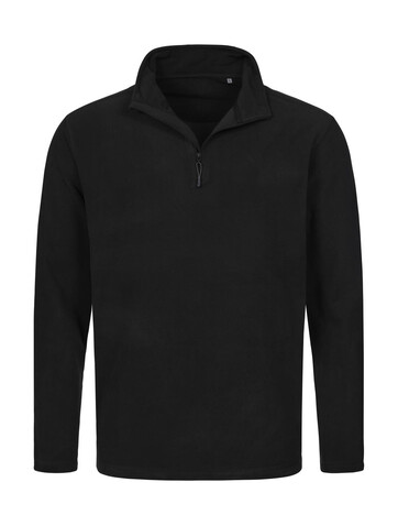 Stedman Fleece Half-Zip, Black Opal, S bedrucken, Art.-Nr. 881051023