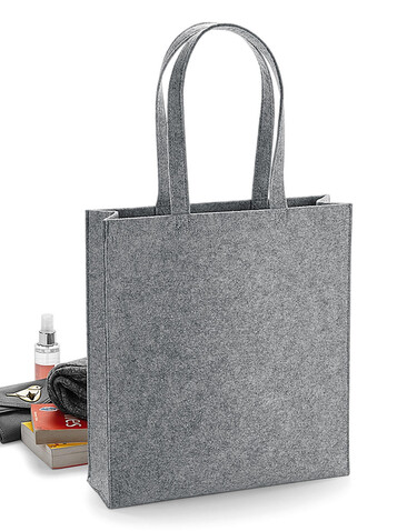 Bag Base Felt Tote Bag, Charcoal Melange, One Size bedrucken, Art.-Nr. 914291050 Bag Base Felt Tote Bag, Charcoal Melange, One Size bedrucken, Art.-Nr. 914291050