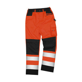Result Safety Cargo Trouser, Fluorescent Orange, XS bedrucken, Art.-Nr. 930334052
