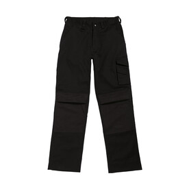 B &amp;amp; C Basic Workwear Trousers - BUC50, Black, 44&amp;quot; bedrucken, Art.-Nr. 932421018