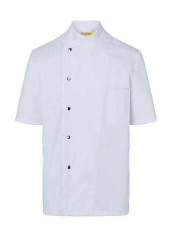 Karlowsky Chef Jacket Gustav Short Sleeve, Black, 56 (XL) bedrucken, Art.-Nr. 935671016