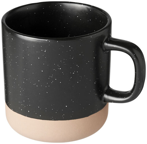 Pascal 360 ml Keramikbecher, schwarz bedrucken, Art.-Nr. 10054000