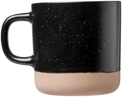 Pascal 360 ml Keramikbecher, schwarz bedrucken, Art.-Nr. 10054000