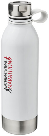 Perth 740 ml Sportflasche aus Edelstahl, weiss bedrucken, Art.-Nr. 10059701 Perth 740 ml Sportflasche aus Edelstahl, weiss bedrucken, Art.-Nr. 10059701