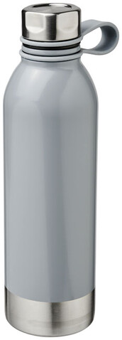 Perth 740 ml Sportflasche aus Edelstahl, grau bedrucken, Art.-Nr. 10059703