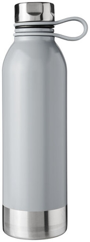 Perth 740 ml Sportflasche aus Edelstahl, grau bedrucken, Art.-Nr. 10059703