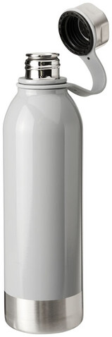 Perth 740 ml Sportflasche aus Edelstahl, grau bedrucken, Art.-Nr. 10059703
