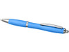 Nash Kugelschreiber aus Weizenstroh mit Chromspitze, blau bedrucken, Art.-Nr. 10737902