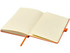 Nova A5 gebundenes Notizbuch, orange bedrucken, Art.-Nr. 10739506