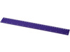Renzo 30 cm Kunststofflineal, lila bedrucken, Art.-Nr. 21053511