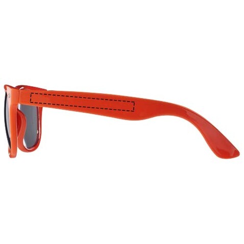 Sun Ray Sonnenbrille, orange bedrucken, Art.-Nr. 10034505 Sun Ray Sonnenbrille, orange bedrucken, Art.-Nr. 10034505