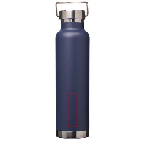 Thor 650 ml Kupfer-Vakuum Isoliersportflasche, navy bedrucken, Art.-Nr. 10048803 Thor 650 ml Kupfer-Vakuum Isoliersportflasche, navy bedrucken, Art.-Nr. 10048803