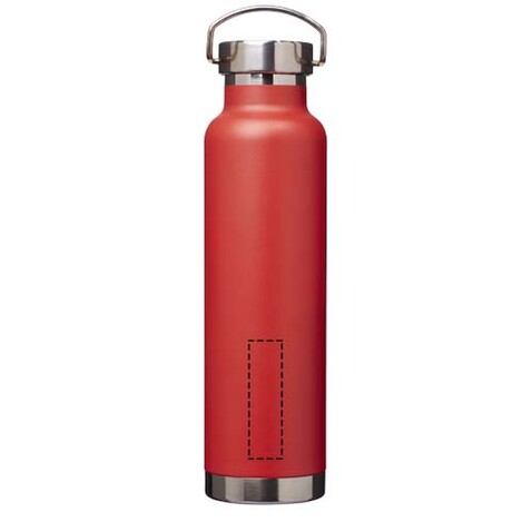 Thor 650 ml Kupfer-Vakuum Isoliersportflasche, rot bedrucken, Art.-Nr. 10048804 Thor 650 ml Kupfer-Vakuum Isoliersportflasche, rot bedrucken, Art.-Nr. 10048804