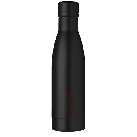 Vasa 500 ml Kupfer-Vakuum Isolierflasche, schwarz bedrucken, Art.-Nr. 10049400 Vasa 500 ml Kupfer-Vakuum Isolierflasche, schwarz bedrucken, Art.-Nr. 10049400