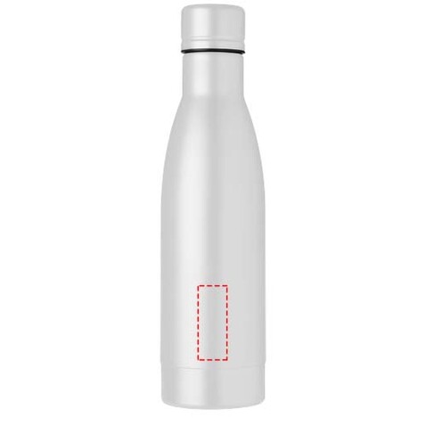 Vasa 500 ml Kupfer-Vakuum Isolierflasche, weiss bedrucken, Art.-Nr. 10049401 Vasa 500 ml Kupfer-Vakuum Isolierflasche, weiss bedrucken, Art.-Nr. 10049401
