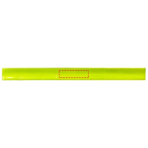 RFX™ Hitz reflektierendes Schnapparmband, neongelb bedrucken, Art.-Nr. 10216400
