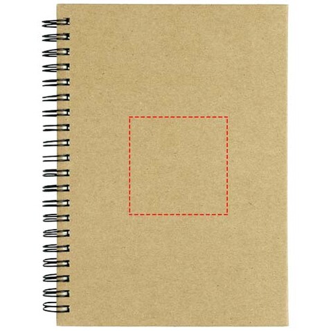 Mendel A6 Recycling Notizbuch, natur bedrucken, Art.-Nr. 10612200