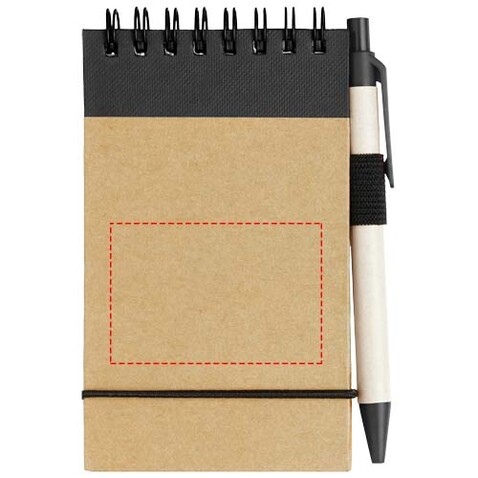 Zuse A7 Recycling Notizblock mit Stift, natur, schwarz bedrucken, Art.-Nr. 10626901 Zuse A7 Recycling Notizblock mit Stift, natur, schwarz bedrucken, Art.-Nr. 10626901