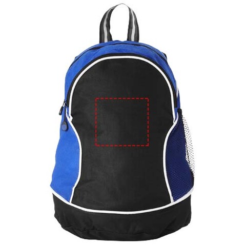 Boomerang Rucksack 22L, royalblau, schwarz bedrucken, Art.-Nr. 11951000