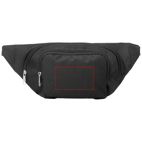 Santander Gürteltasche, schwarz bedrucken, Art.-Nr. 11996700 Santander Gürteltasche, schwarz bedrucken, Art.-Nr. 11996700