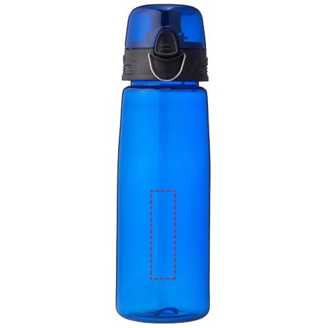 Capri 700 ml Tritan™ Sportflasche, transparent blau bedrucken, Art.-Nr. 10031300 Capri 700 ml Tritan™ Sportflasche, transparent blau bedrucken, Art.-Nr. 10031300
