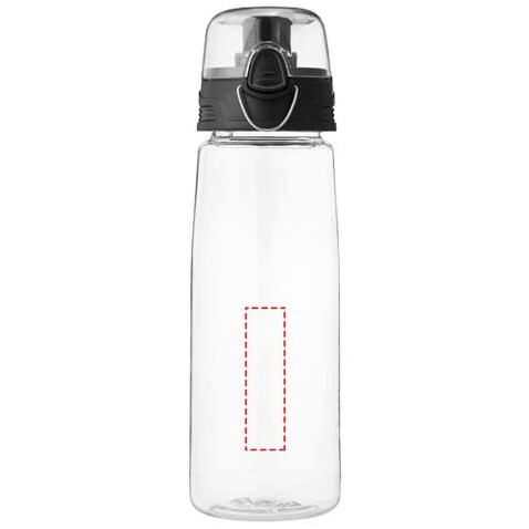 Capri 700 ml Tritan™ Sportflasche, transparent klar bedrucken, Art.-Nr. 10031301 Capri 700 ml Tritan™ Sportflasche, transparent klar bedrucken, Art.-Nr. 10031301