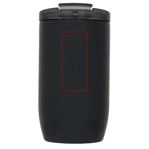 Lagom 380 ml Kupfer-Vakuum Isolierbecher, schwarz glänzend bedrucken, Art.-Nr. 10054800