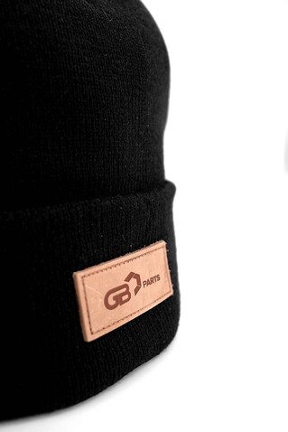 Beanie inkl. Lederpatch mit Logo als Heißprägung bedrucken, Art.-Nr. L6501 Beanie inkl. Lederpatch mit Logo als Heißprägung bedrucken, Art.-Nr. L6501