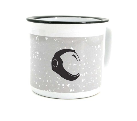Enamel Mug 400ml white - Keramik bedrucken, Art.-Nr. L8025 Enamel Mug 400ml white - Keramik bedrucken, Art.-Nr. L8025