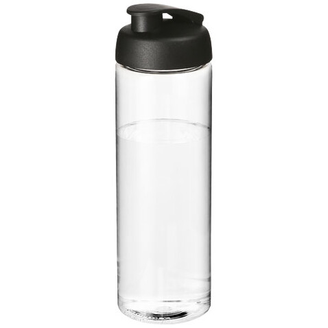 H2O Active® Vibe 850 ml Sportflasche mit Klappdeckel, transparent, schwarz bedrucken, Art.-Nr. 21009400 H2O Active® Vibe 850 ml Sportflasche mit Klappdeckel, transparent, schwarz bedrucken, Art.-Nr. 21009400