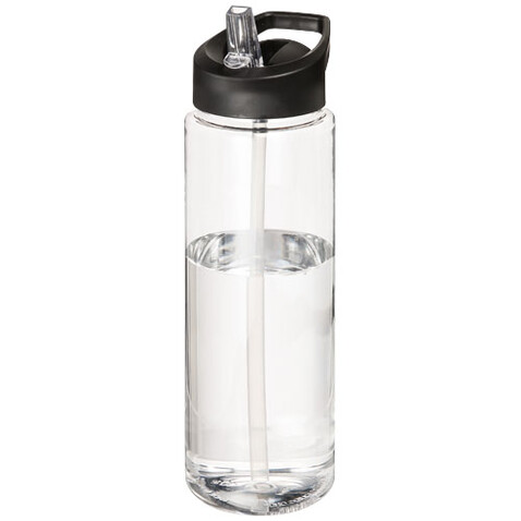H2O Active® Vibe 850 ml Sportflasche mit Ausgussdeckel, transparent, schwarz bedrucken, Art.-Nr. 21009600 H2O Active® Vibe 850 ml Sportflasche mit Ausgussdeckel, transparent, schwarz bedrucken, Art.-Nr. 21009600