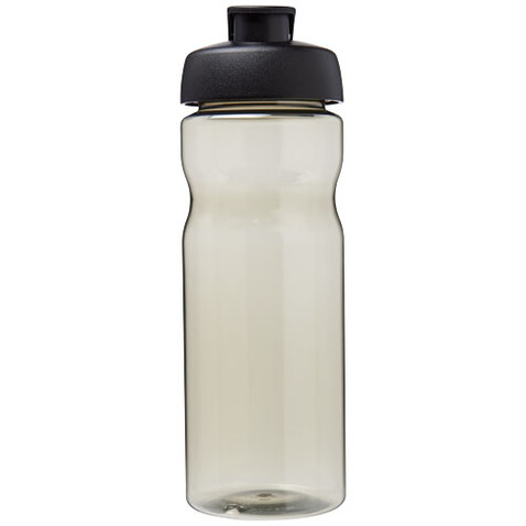 H2O Active® Eco Base 650 ml Sportflasche mit Klappdeckel, charcoal, schwarz bedrucken, Art.-Nr. 21009700 H2O Active® Eco Base 650 ml Sportflasche mit Klappdeckel, charcoal, schwarz bedrucken, Art.-Nr. 21009700