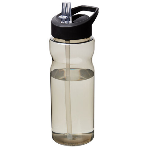 H2O Active® Eco Base 650 ml Sportflasche mit Ausgussdeckel, charcoal, schwarz bedrucken, Art.-Nr. 21009900 H2O Active® Eco Base 650 ml Sportflasche mit Ausgussdeckel, charcoal, schwarz bedrucken, Art.-Nr. 21009900