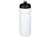 Baseline® Plus 650 ml Sportflasche, weiss, schwarz bedrucken, Art.-Nr. 21068400