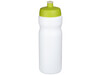 Baseline® Plus 650 ml Sportflasche, weiss, limone bedrucken, Art.-Nr. 21068404