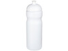 Baseline® Plus 650 ml Sportflasche mit Kuppeldeckel, weiss bedrucken, Art.-Nr. 21068601