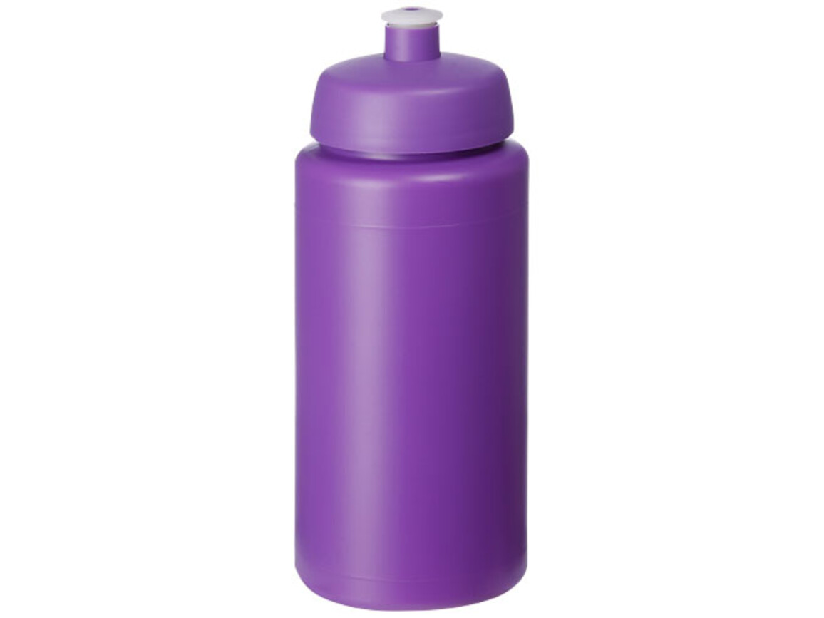Baseline® Plus grip 500 ml Sportflasche mit Sportdeckel, lila bedrucken, Art.-Nr. 21068723
