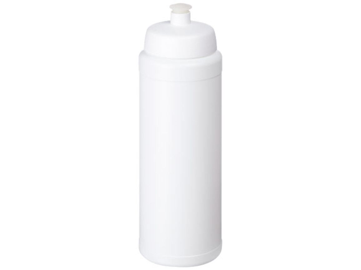 Baseline® Plus grip 750 ml Sportflasche mit Sportdeckel, weiss bedrucken, Art.-Nr. 21068901